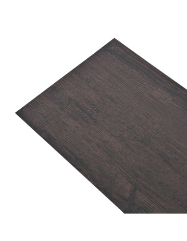 Tavole per Pavimenti 18 pcs Grigio scuro 5,26 m² PVC