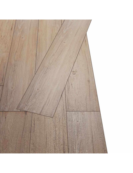 Tavole per Pavimenti 36 pcs Marrone Rovere 5,02 m² PVC