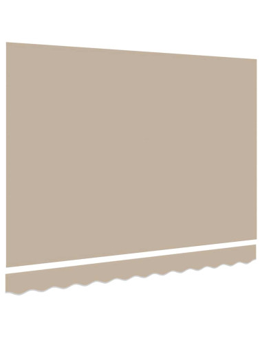 Telo di ricambio per tenda da sole Beige 330 x 195 cm