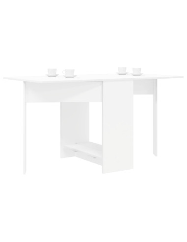 Tavolo da Pranzo 138 x 70 x 73,5 cm Legno ingegnerizzato Bianco