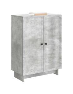 Credenza Grigio Cemento 66 x 34,5 x 90 cm Legno ingegnerizzato 2