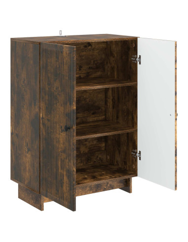 Credenza Rovere Fumo 66 x 34,5 x 90 cm Legno ingegnerizzato
