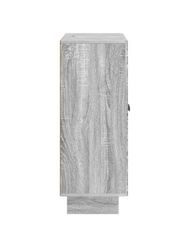 Credenza Grigio Sonoma 66 x 34,5 x 90 cm Legno ingegnerizzato