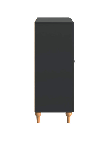 Credenza Nero 66 x 34,5 x 90 cm Legno ingegnerizzato