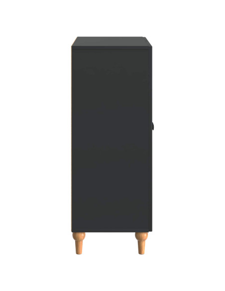 Credenza Nero 66 x 34,5 x 90 cm Legno ingegnerizzato