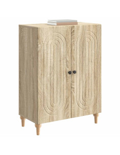 Credenza Rovere Sonoma 66 x 34,5 x 90 cm Legno ingegnerizzato 2