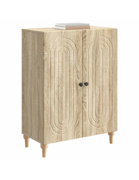 Credenza Rovere Sonoma 66 x 34,5 x 90 cm Legno ingegnerizzato