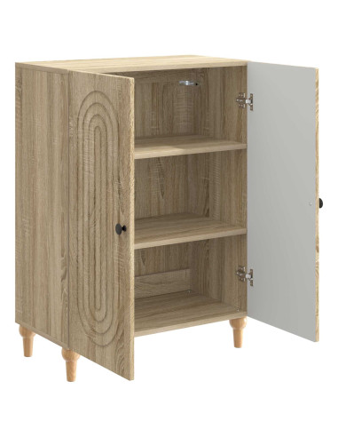 Credenza Rovere Sonoma 66 x 34,5 x 90 cm Legno ingegnerizzato