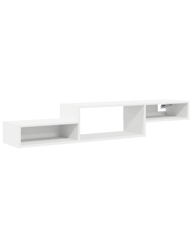 Mobile TV da Parete A parete Bianco 150 x 28 x 26 cm