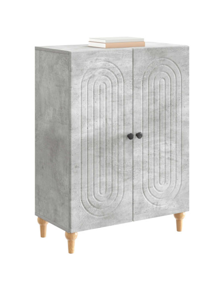 Credenza Grigio Cemento 66 x 34,5 x 90 cm Legno ingegnerizzato