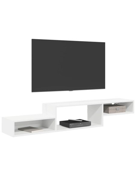 Mobile TV da Parete A parete Bianco 150 x 28 x 26 cm