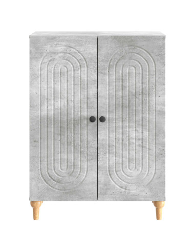 Credenza Grigio Cemento 66 x 34,5 x 90 cm Legno ingegnerizzato