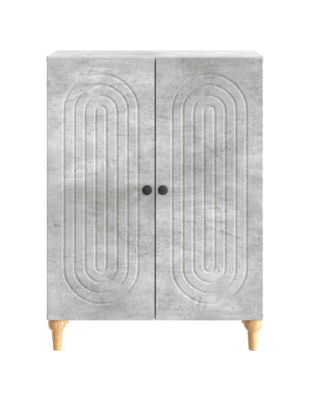 Credenza Grigio Cemento 66 x 34,5 x 90 cm Legno ingegnerizzato