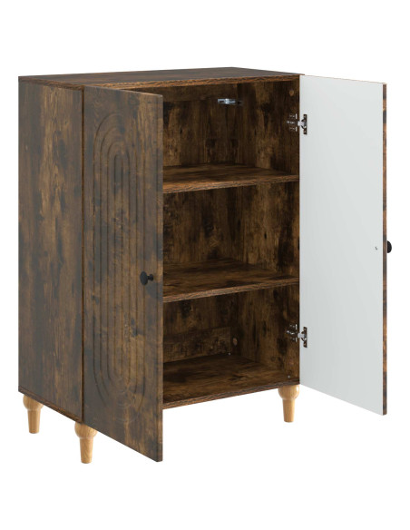 Credenza Rovere Fumo 66 x 34,5 x 90 cm Legno ingegnerizzato