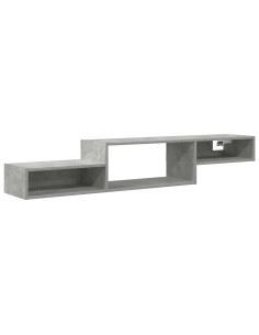 Mobile TV da Parete A parete Grigio Cemento 150 x 28 x 26 cm 2