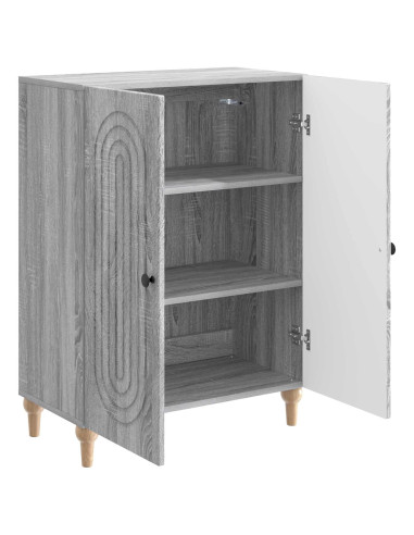 Credenza Grigio Sonoma 66 x 34,5 x 90 cm Legno ingegnerizzato