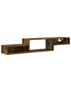 Mobile TV da Parete A parete Rovere Fumo 150 x 28 x 26 cm 2