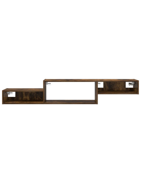Mobile TV da Parete A parete Rovere Fumo 150 x 28 x 26 cm