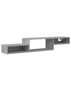 Mobile TV da Parete A parete Sonoma grigio 150 x 28 x 26 cm 2