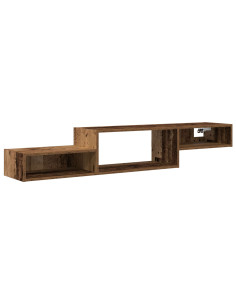 Mobile TV da Parete A parete Legno antico 150 x 28 x 26 cm 2