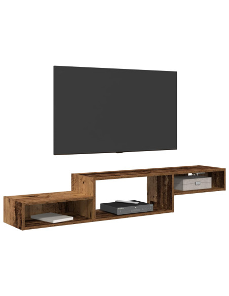 Mobile TV da Parete A parete Legno antico 150 x 28 x 26 cm