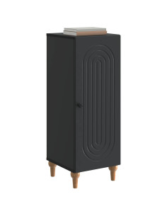 Credenza Nero 33 x 34,5 x 90 cm Legno ingegnerizzato 2