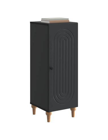 Credenza Nero 33 x 34,5 x 90 cm Legno ingegnerizzato