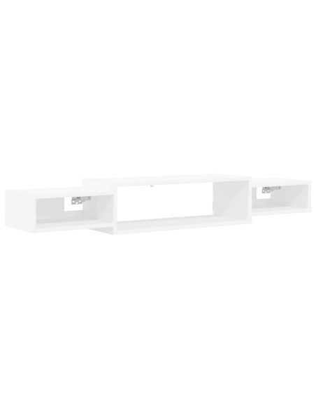 Mobile TV da Parete A parete Bianco 140 x 28 x 21 cm