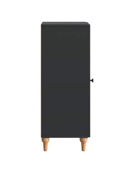 Credenza Nero 33 x 34,5 x 90 cm Legno ingegnerizzato