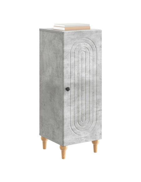 Credenza Grigio Cemento 33 x 34,5 x 90 cm Legno ingegnerizzato