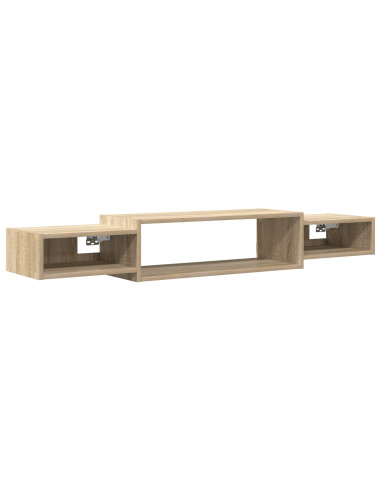 Mobile TV da Parete A parete Rovere Sonoma 140 x 28 x 21 cm