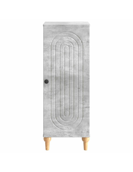Credenza Grigio Cemento 33 x 34,5 x 90 cm Legno ingegnerizzato