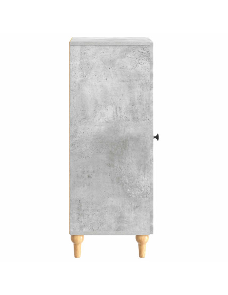 Credenza Grigio Cemento 33 x 34,5 x 90 cm Legno ingegnerizzato