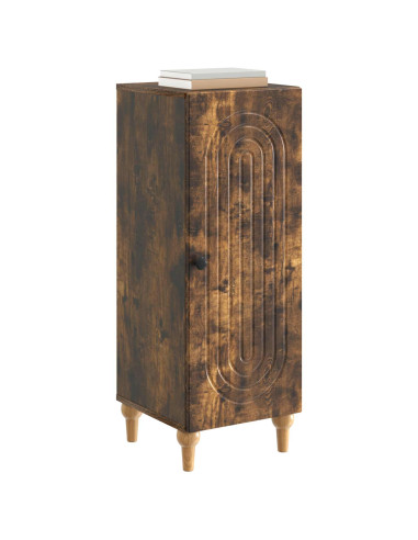 Credenza Rovere Fumo 33 x 34,5 x 90 cm Legno ingegnerizzato