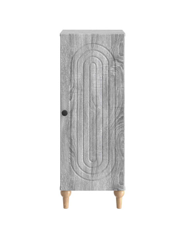 Credenza Grigio Sonoma 33 x 34,5 x 90 cm Legno ingegnerizzato