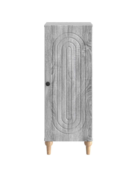 Credenza Grigio Sonoma 33 x 34,5 x 90 cm Legno ingegnerizzato