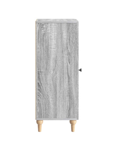 Credenza Grigio Sonoma 33 x 34,5 x 90 cm Legno ingegnerizzato