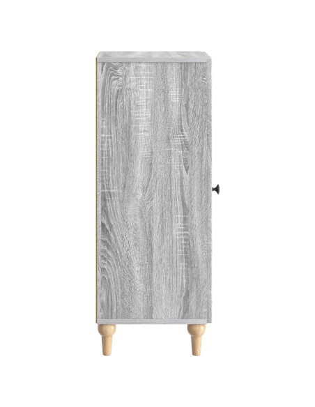 Credenza Grigio Sonoma 33 x 34,5 x 90 cm Legno ingegnerizzato