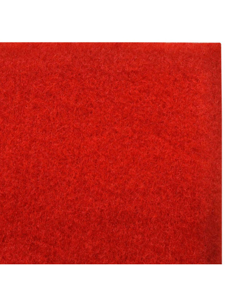 Tappeto Rosso 1 x 20 m Poliestere
