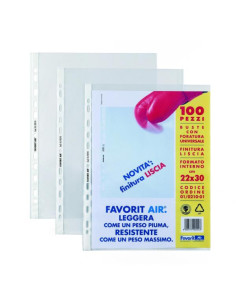 CF100BUSTA FOR.UN.AIR 22X30 LISCIA 2
