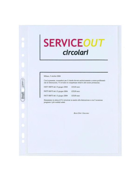 CF25 BUSTE FORAT. L ORIGINALE 22X30