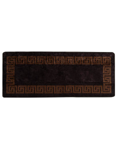 Runner Tappeto MARSA Nero 80 x 200 cm Poliestere e PVC 2