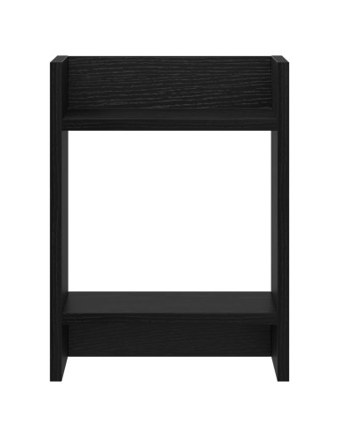 Supporto per piante 2 pcs Rovere Nero 30 x 30 x 40 cm