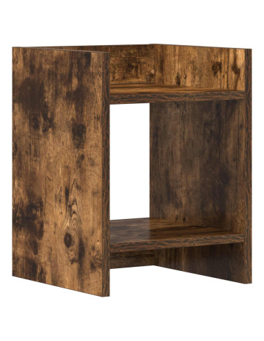 Supporto per piante 2 pcs Quercia Affumicata 30 x 30 x 40 cm