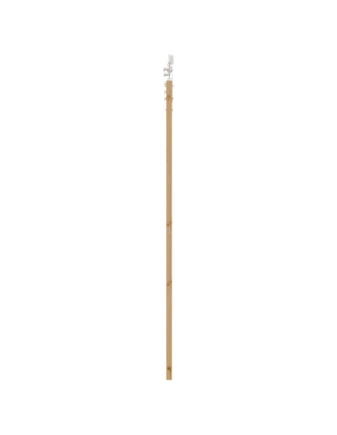 Porta Scorrevole Marrone 73.5 x 198.5 cm Legno e metallo