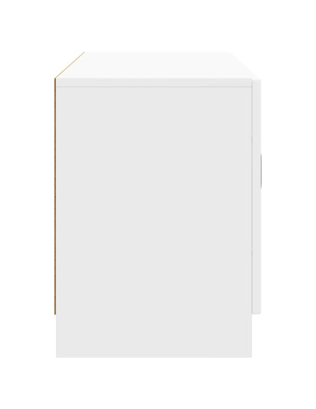 Mobile TV Bianco Lucido 99 x 34,5 x 47 cm Legno ingegnerizzato
