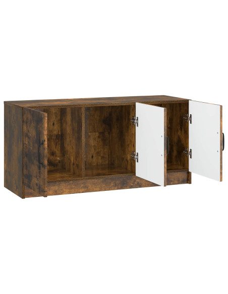 Mobile TV Rovere Fumo 99 x 34,5 x 47 cm Legno ingegnerizzato
