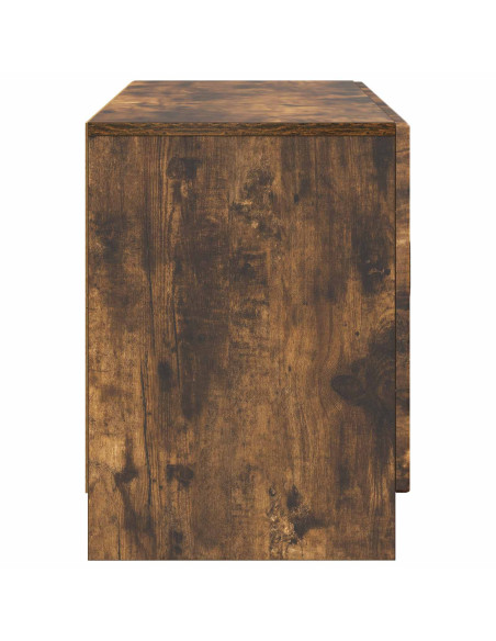 Mobile TV Rovere Fumo 99 x 34,5 x 47 cm Legno ingegnerizzato