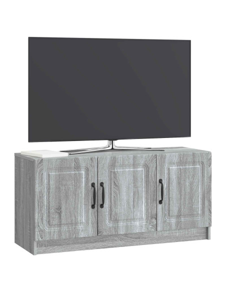 Mobile TV Grigio Sonoma 99 x 34,5 x 47 cm Legno ingegnerizzato