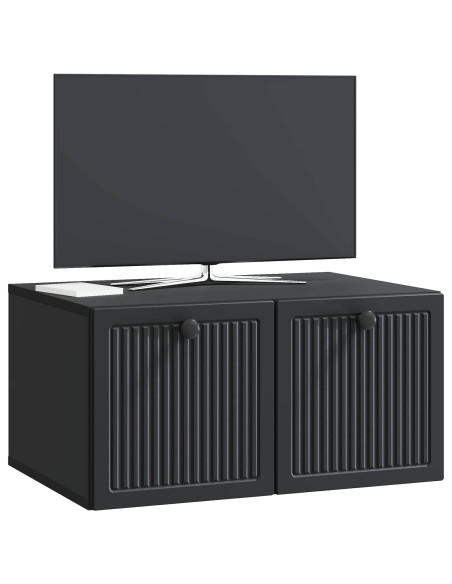 Mobile Porta TV da Muro Nero 59,5 x 41 x 30 cm